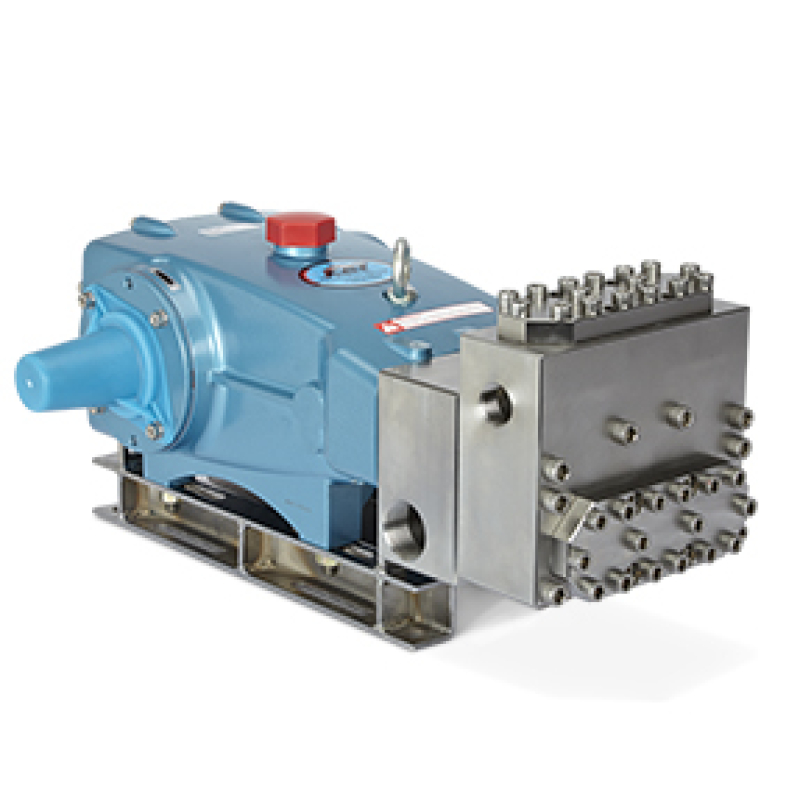 Cat pomp 3801 blockstyle - flushed - RVS - 38 ltr - 345 bar 915 rpm